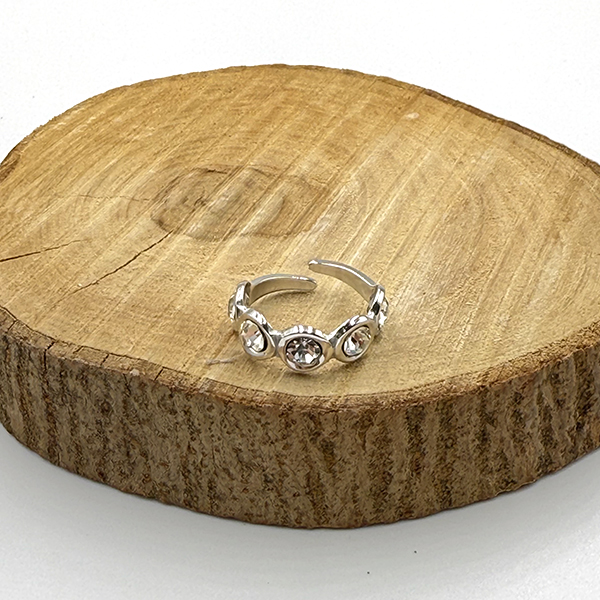 Δαχτυλίδι Από Ανοξείδωτο Ατσάλι Σε Ασημί Απόχρωση