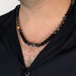 Ανδρικό Κολιέ από Πέτρες