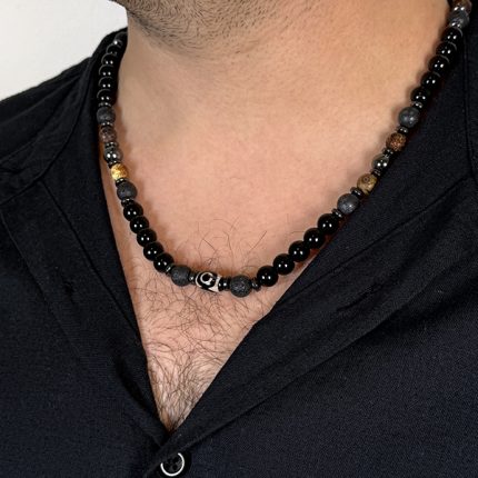 Ανδρικό Κολιέ από Πέτρες