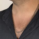 Ανδρικό Κολιέ από Ανοξείδωτο Ατσάλι, Αλυσίδα