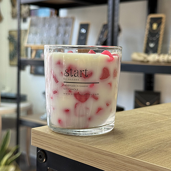 Αρωματικό Κερί Σόγιας με Άρωμα Σανδαλόξυλο