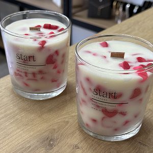 Αρωματικό Κερί Σόγιας με Άρωμα Σανδαλόξυλο