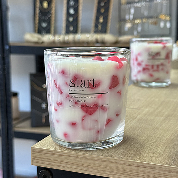 Αρωματικό Κερί Σόγιας με Άρωμα Σανδαλόξυλο