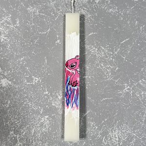 Λαμπάδα με Ζωγραφική ''Angel''