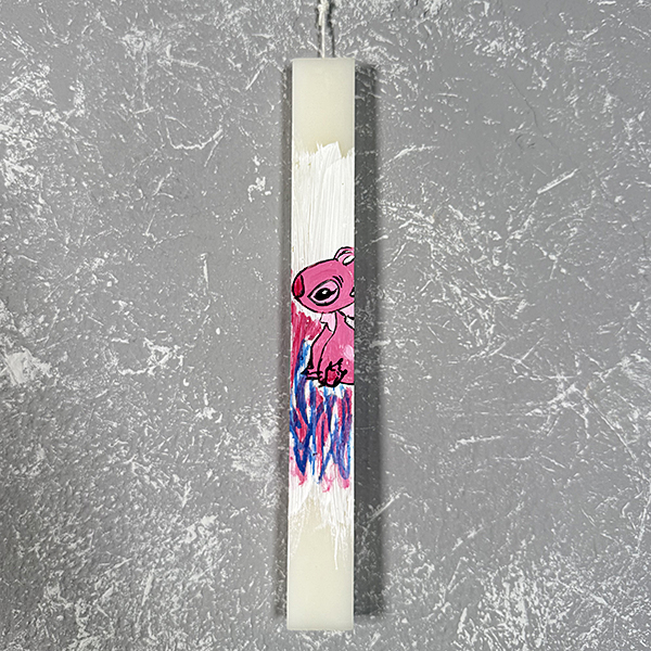 Λαμπάδα με Ζωγραφική ''Angel''