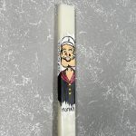 Λαμπάδα με Ζωγραφική ''Ποπάυ''