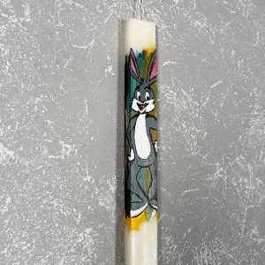 Λαμπάδα με Ζωγραφική ''Bugs Bunny''