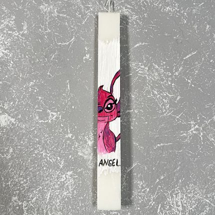 Λαμπάδα με Ζωγραφική ''Angel''