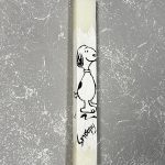 Λαμπάδα με Ζωγραφική ''Snoopy''