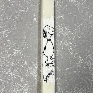 Λαμπάδα με Ζωγραφική ''Snoopy''