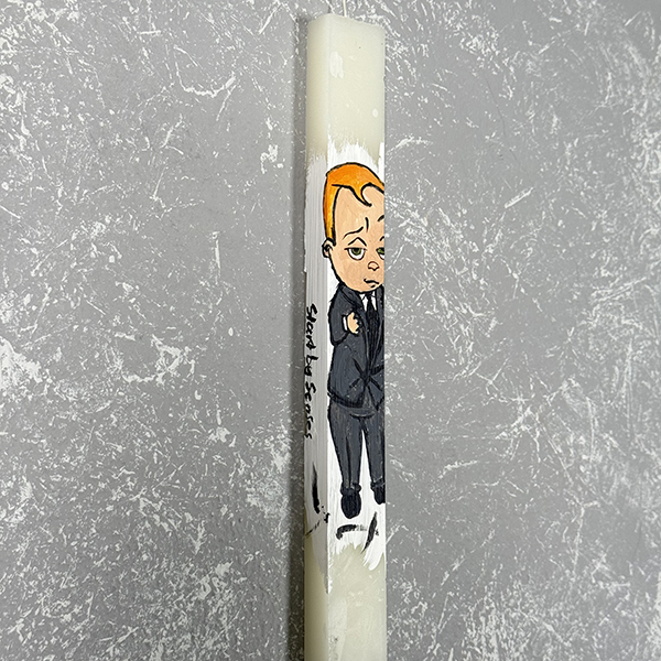 Λαμπάδα με Ζωγραφική ''Baby Boss ''