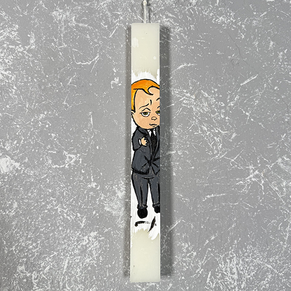 Λαμπάδα με Ζωγραφική ''Baby Boss ''