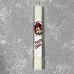 Λαμπάδα με Ζωγραφική "Mickey Mouse''