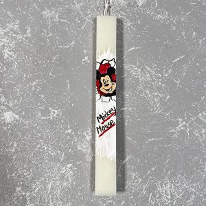 Λαμπάδα με Ζωγραφική ''Mickey Mouse''