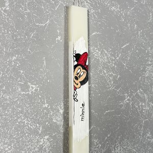 Λαμπάδα με Ζωγραφική ''Minnie ''