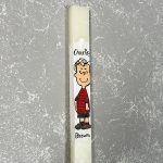 Λαμπάδα με Ζωγραφική ''Charlie Brown''
