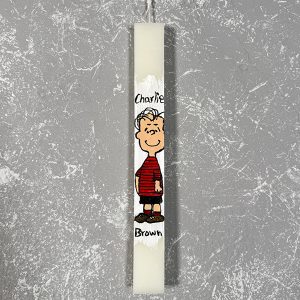 Λαμπάδα με Ζωγραφική ''Charlie Brown''