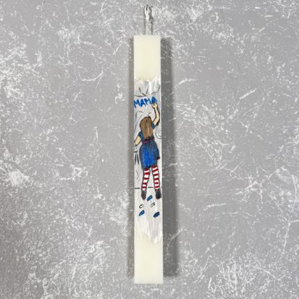 Λαμπάδα με Ζωγραφική ''Μαμά''