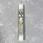 Λαμπάδα με Ζωγραφική ''Κουκουβάγια''