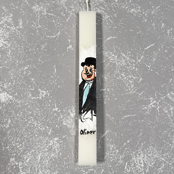 Λαμπάδα με Ζωγραφική ''Oliver''