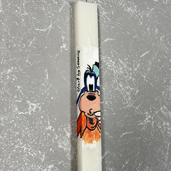 Λαμπάδα με Ζωγραφική ''Goofy''