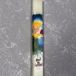 Λαμπάδα με Ζωγραφική '' Μικρός Πρίγκιπας''