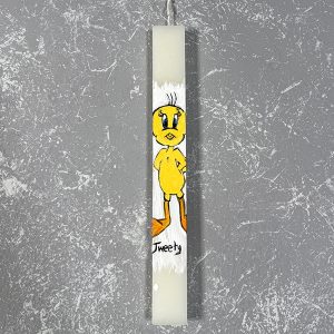 Λαμπάδα με Ζωγραφική ''Tweety''