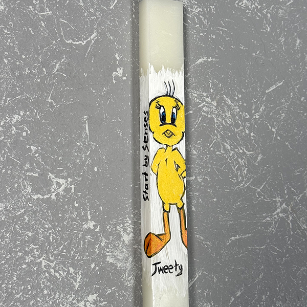 Λαμπάδα με Ζωγραφική ''Tweety''