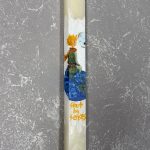 Λαμπάδα με Ζωγραφική '' Μικρός Πρίγκιπας''