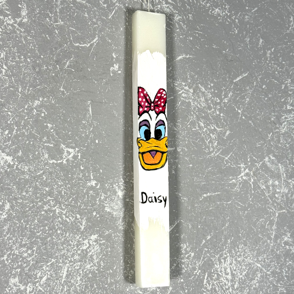 Λαμπάδα με Ζωγραφική "Daisy''