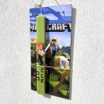 Λαμπάδα Πασχαλινή Χειροποίητη "Minecraft"