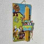 Λαμπάδα Πασχαλινή Χειροποίητη "Scooby-Doo"