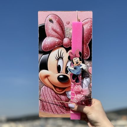 Λαμπάδα Πασχαλινή Χειροποίητη "Minnie"