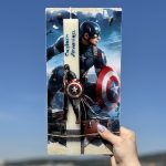 Λαμπάδα Πασχαλινή Χειροποίητη "Captain America"