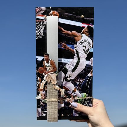 Λαμπάδα Πασχαλινή Χειροποίητη "Αντετοκούνμπο"