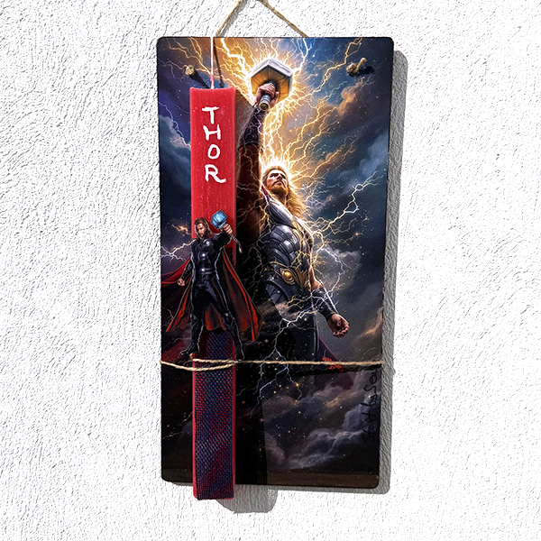 Λαμπάδα Πασχαλινή Χειροποίητη "Thor"