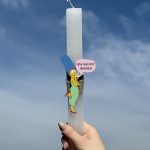 Λαμπάδα Πασχαλινή Για Μεγάλους με Ατάκα από Ελληνική Σειρά