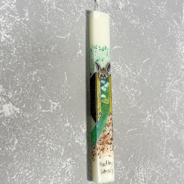 Λαμπάδα με Ζωγραφική