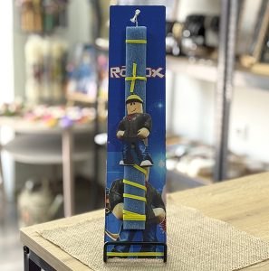 Λαμπάδα Πασχαλινή Χειροποίητη "Roblox"