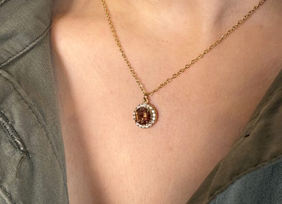 Κολιέ από Ανοξείδωτο Ατσάλι - Μενταγιόν